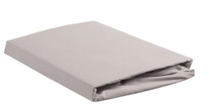 Beddinghouse Percale Katoen Hoeslaken Licht grijs