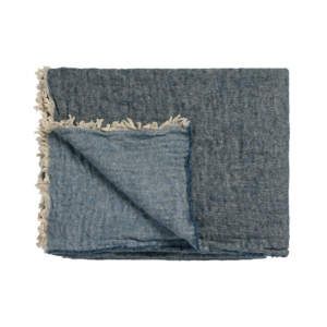 VanDyck Home 81 Plaid Faded Denim