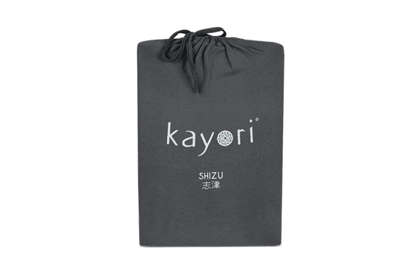 Kayori Shizu Jersey Stretch Hoeslaken Antracite