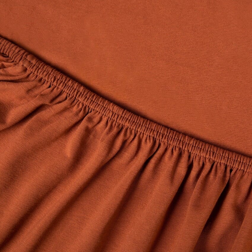 Kayori Saiko Jersey Topper Hoeslaken Leather