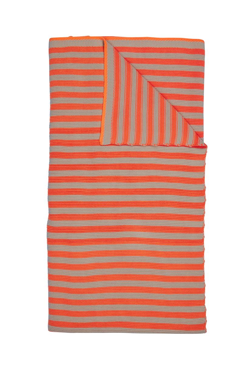 Pip Studio Bonsoir Stripe Plaid Oranje