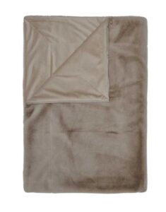 Essenza Furry Plaid Taupe