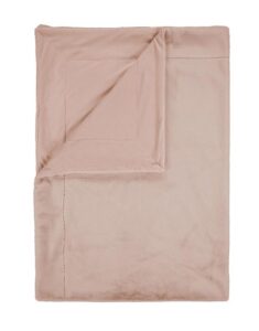Essenza Furry Plaid Rose