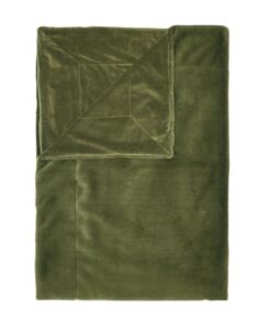 Essenza Furry Plaid Groen
