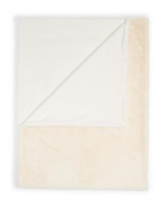 Essenza Furry Plaid Off-White