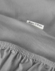 Marc O’Polo Premium Organic Jersey Hoeslaken Grijs