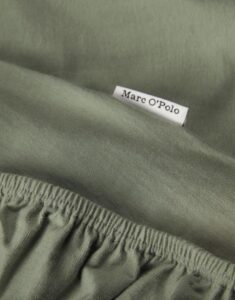 Marc O’Polo Premium Organic Jersey Hoeslaken Groen