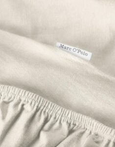 Marc O’Polo Premium Organic Jersey Hoeslaken Ecru