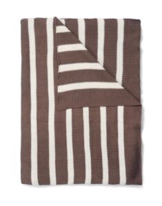 Marc O’Polo Structure knit Plaid Bruin