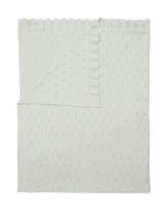 Essenza Knitted Ajour Plaid Blauw