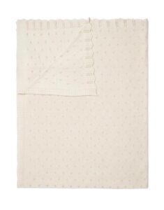 Essenza Knitted Ajour Plaid Off-White