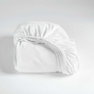 Cinderella Double Jersey Hoeslaken White